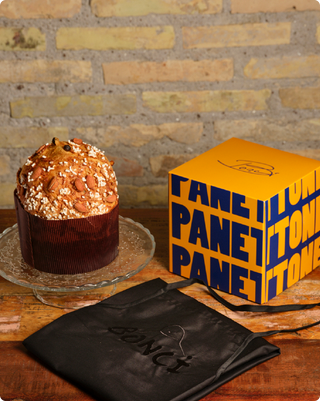 Panettone mandorlato + Grembiule