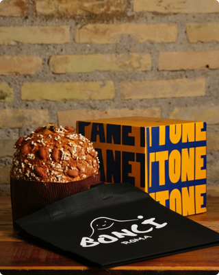 Panettone mandorlato + Shopper