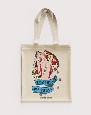 Shopper "In Crunch We Trust"